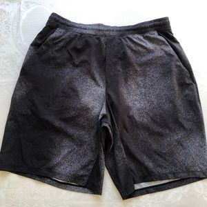 Lululemon Athletica Men’s Size L Gray Swimming Trunks Activewear Shorts Athletic